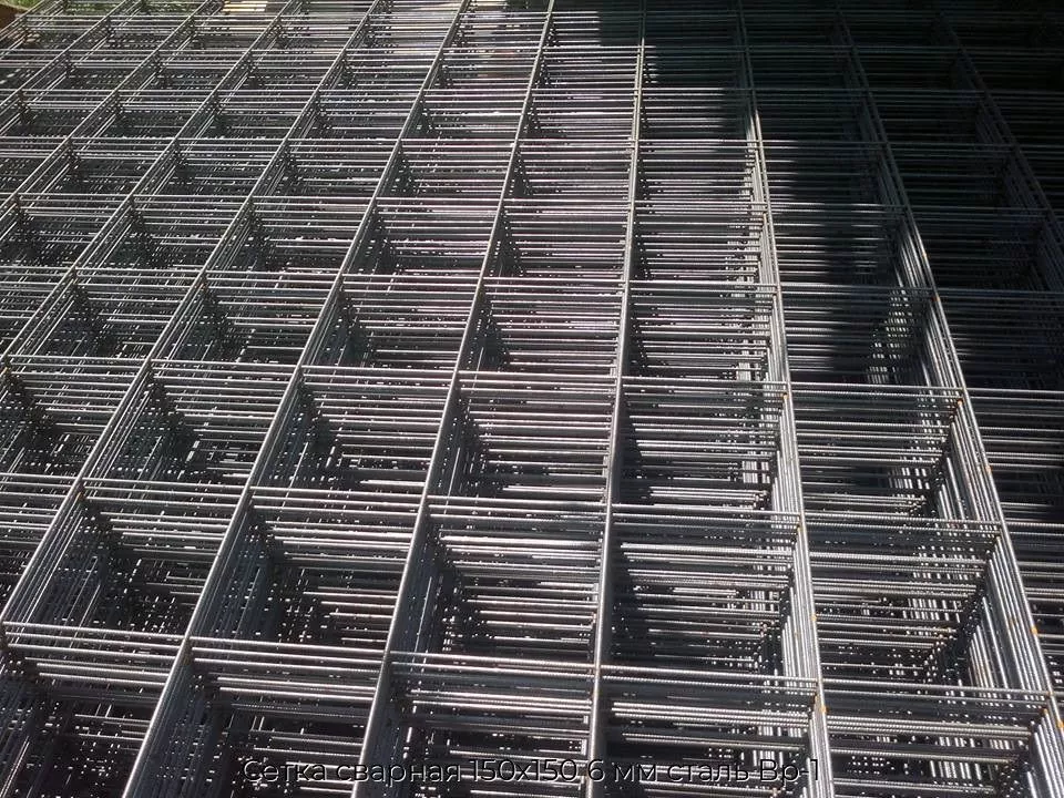 Сетка сварная 150х150 6 мм сталь Вр-1