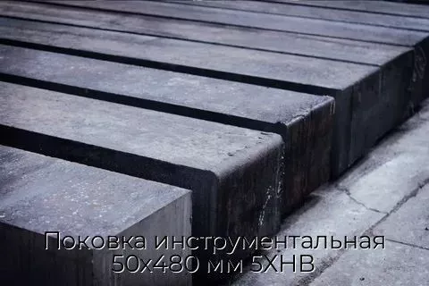 Поковка инструментальная 50х480 мм 5ХНВ